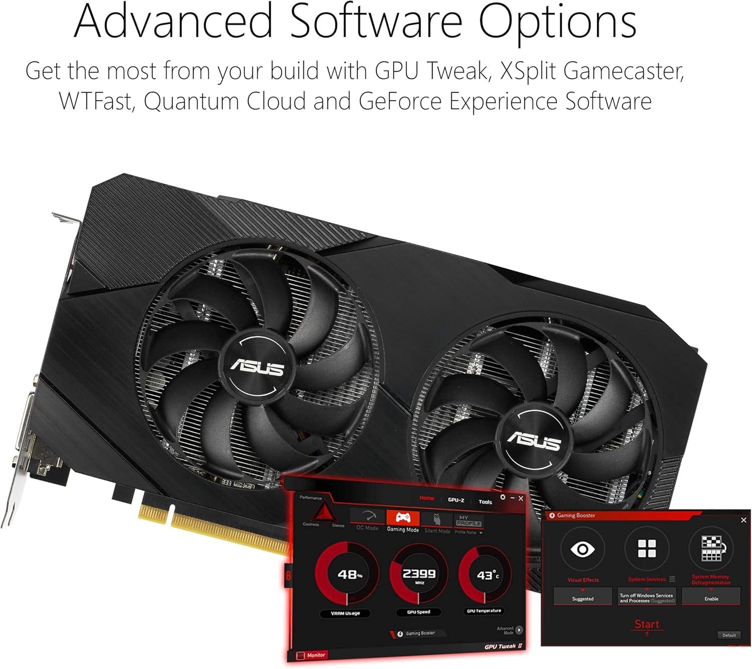 ASUS Dual GeForce GTX 1660 Super EVO OC 6GB | TRAY VERSION