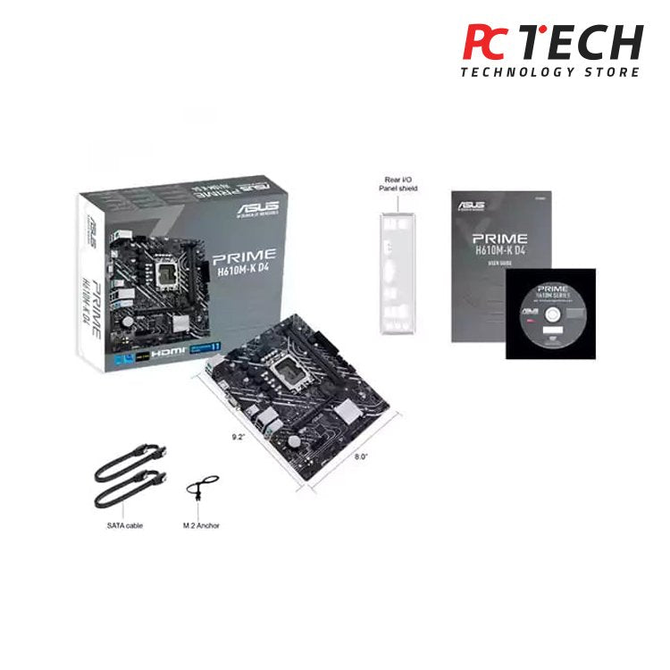 ASUS PRIME H610M-K D4 LGA 1700