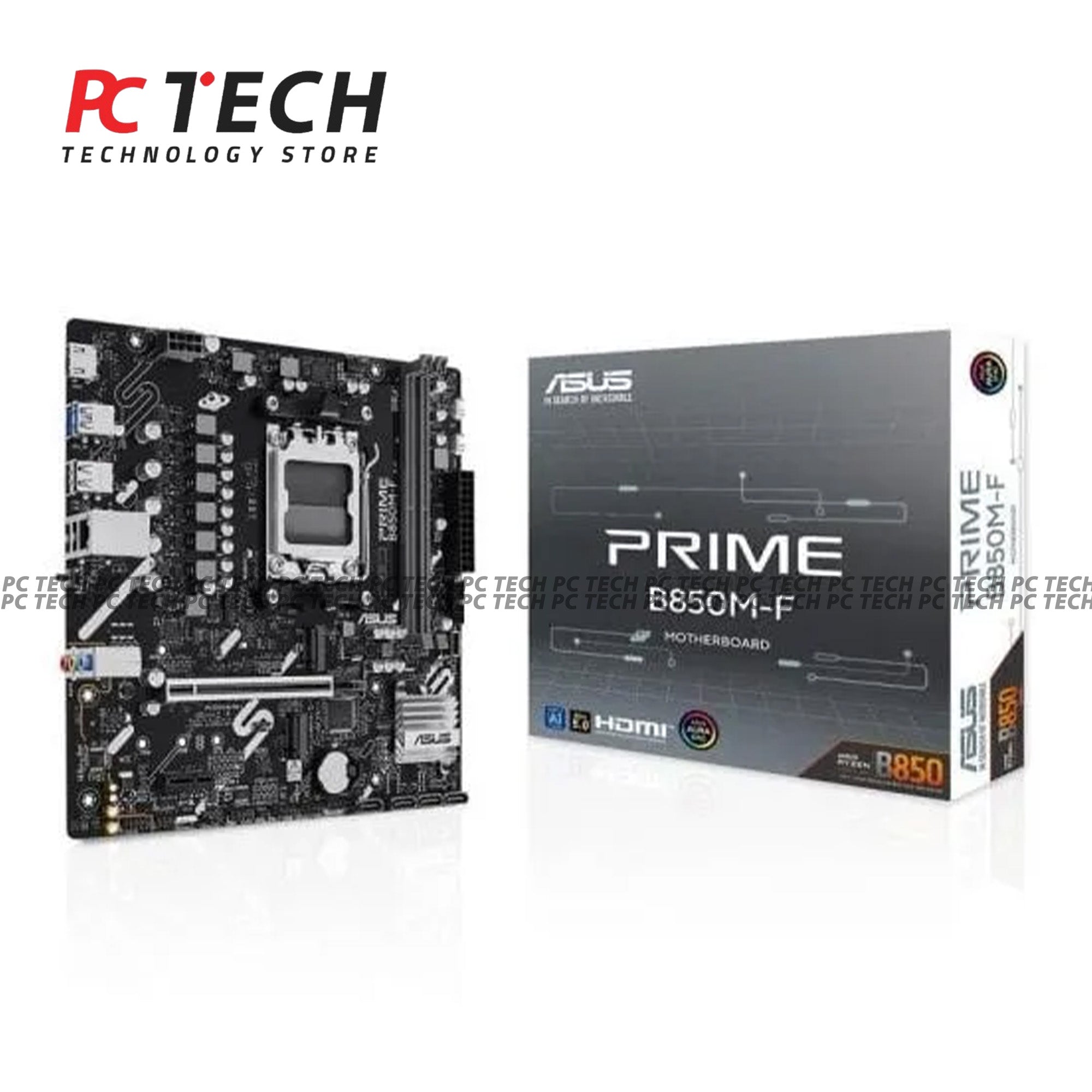 ASUS Prime B850M-F | AMD AM5 DDR5 Gaming Motherboard