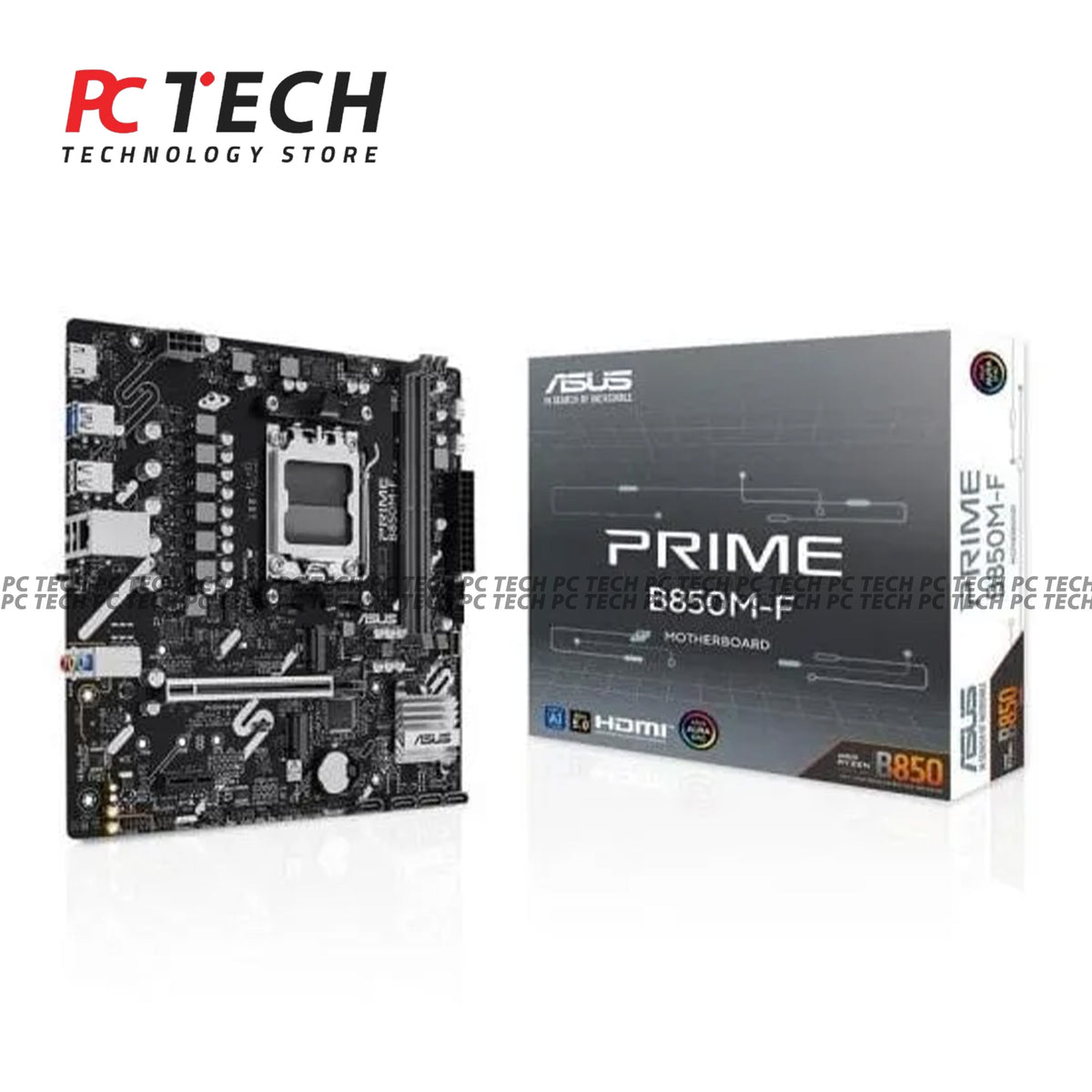 ASUS Prime B850M-F | AMD AM5 DDR5 Gaming Motherboard
