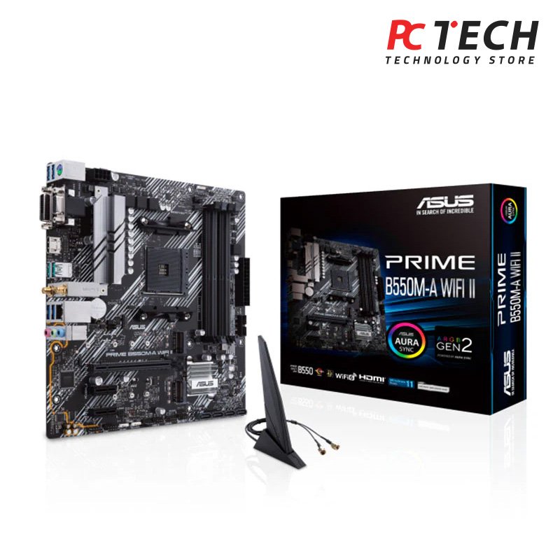 ASUS Prime B550M-A WIFI II micro ATX motherboard