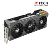 ASUS TUF Gaming RTX 4070 Ti OC Edition Gaming Graphics Card (PCIe 4.0, 12GB GDDR6X, HDMI 2.1a, DisplayPort 1.4a)