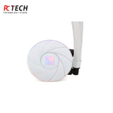 240 ARGB V6 White Liquid CPU Cooler – Silent Cooling