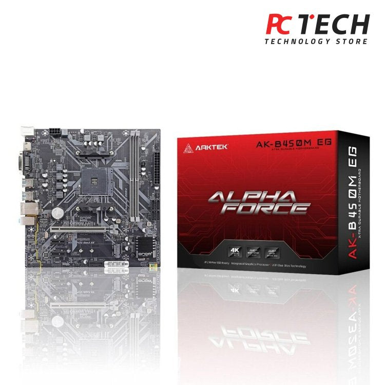 Arktek AMD B450M Socket AM4 Motherboard