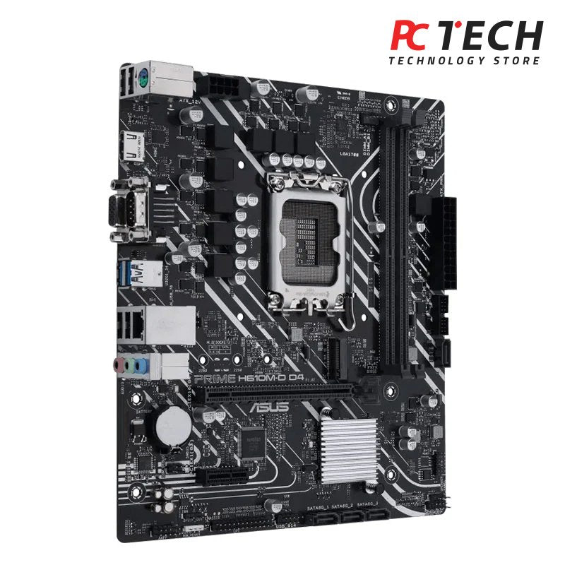 Asus Prime H610M-D D4 Micro ATX Motherboard LGA 1700 Socket DDR4