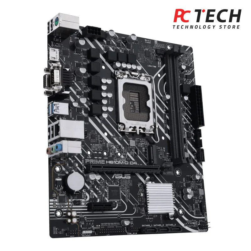 Asus Prime H610M-D D4 Micro ATX Motherboard LGA 1700 Socket DDR4