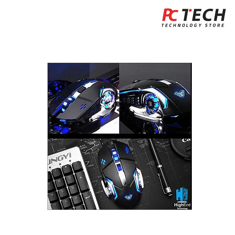 Aula S20 3200 Dpi LED Macro Gaming Mouse