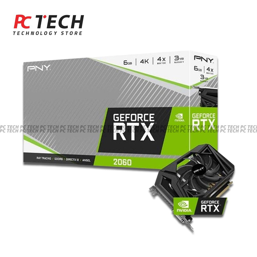PNY RTX 2060 Single Fan 6GB GDDR6 Graphics Card