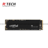 Crucial P3 500GB NVMe PCIe 3.0 M.2 SSD – High-Speed Solid State Drive