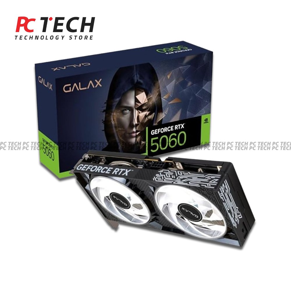 GALAX GeForce RTX 5060 8GB 1-Click OC Graphics Card – GDDR6