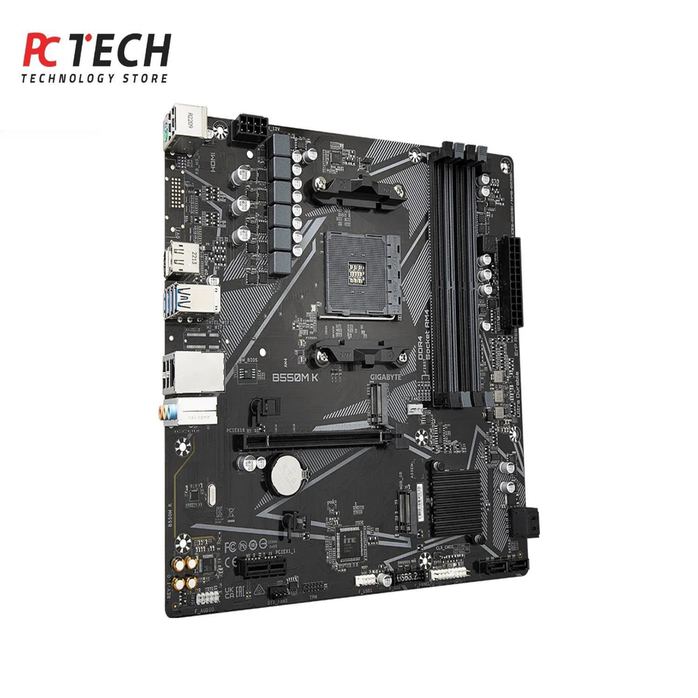 GIGABYTE B550M K AMD B550 Micro-ATX Motherboard