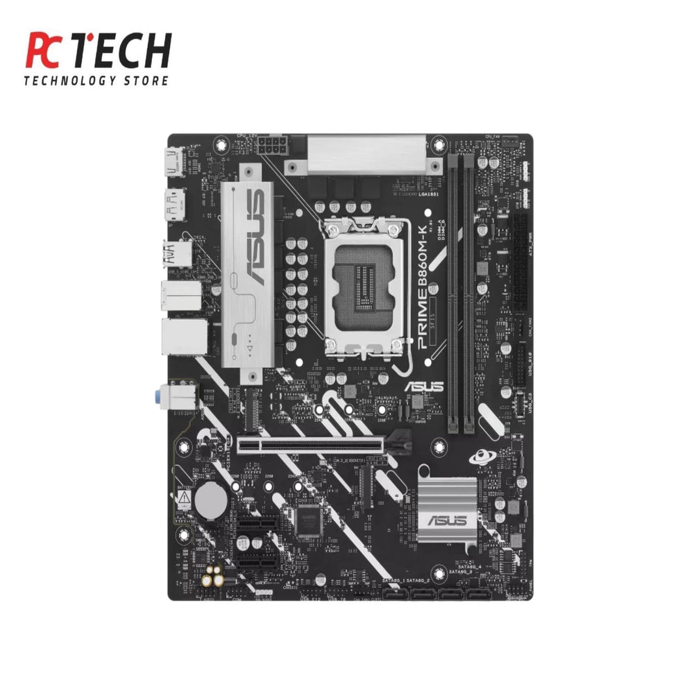 ASUS PRIME B860M-K Motherboard – Intel LGA1851, DDR5, PCIe 4.0