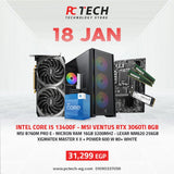 Bundle CORE I5 13400F - MSI B760M PRO E - RAM 2X8GB 3200MHz - MSI VENTUS RTX 3060TI 8GB - PATRIOT NVME P300 256GB - XIGMATEK MASTER X II 600W