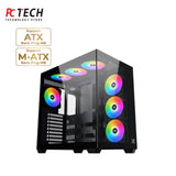 XIGMATEK AQUA V Air Black — Mid‑Tower ATX Gaming Case