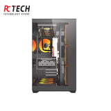 DARK FLASH C280 E-ATX Full Tower PC Case with High Airflow Design