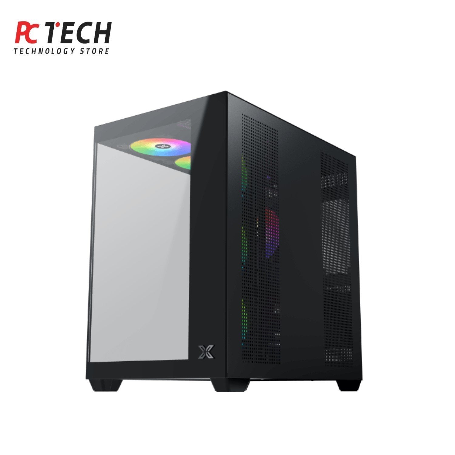 XIGMATEK AQUA V Air Black — Mid‑Tower ATX Gaming Case