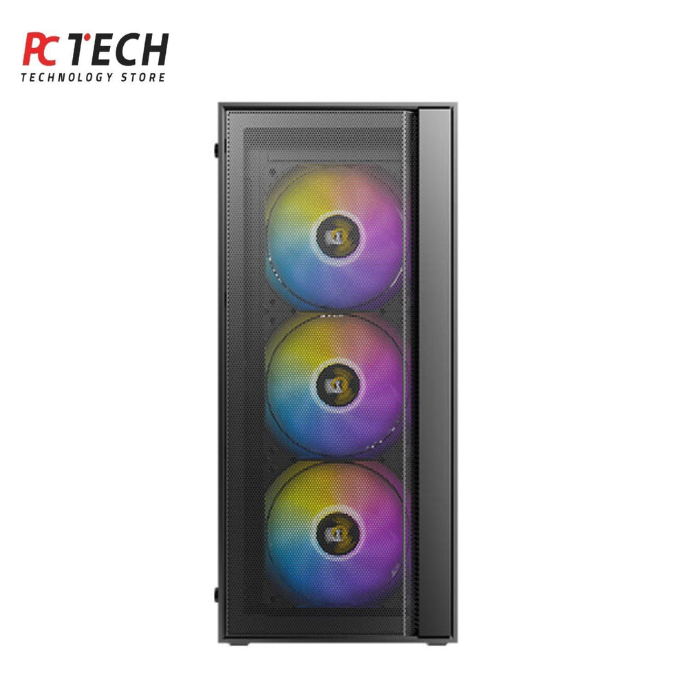 Antec AX65 Gaming Case with 4x ARGB Fans + 450W Antec Atom Power Supply