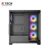 Antec CX300 ARGB Gaming Case Black – High Airflow Mid Tower PC Case
