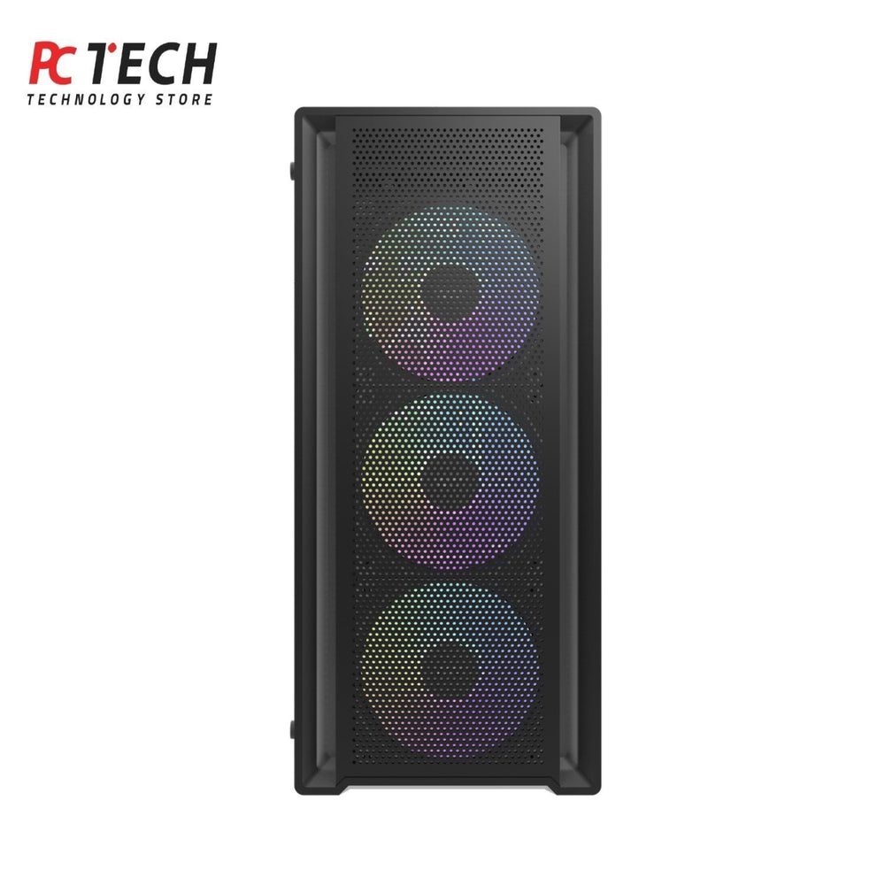 DK353 ATX Mid Tower Gaming PC Case with High Airflow Design