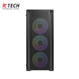 DK353 ATX Mid Tower Gaming PC Case with High Airflow Design