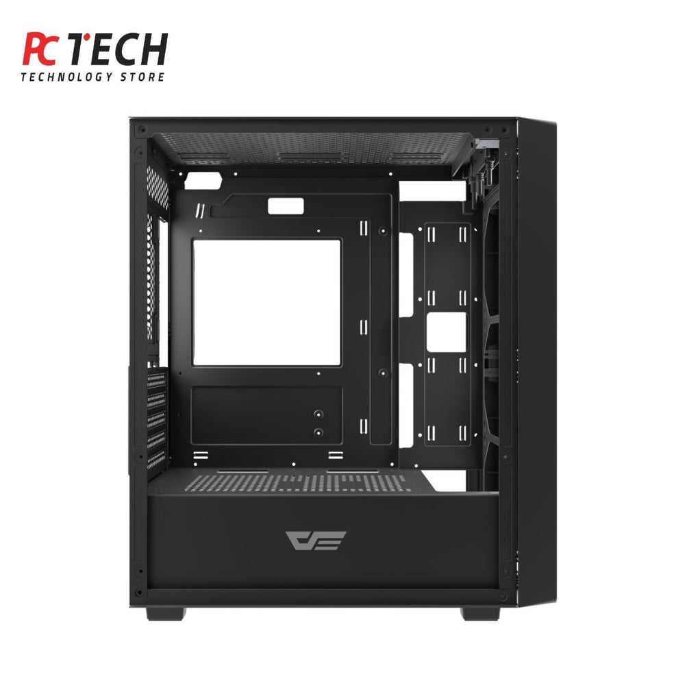 DK353 ATX Mid Tower Gaming PC Case with High Airflow Design