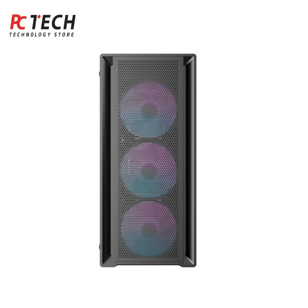 DarkFlash A305 + 650W 80+ Bronze PSU Mid‑Tower Mesh Case