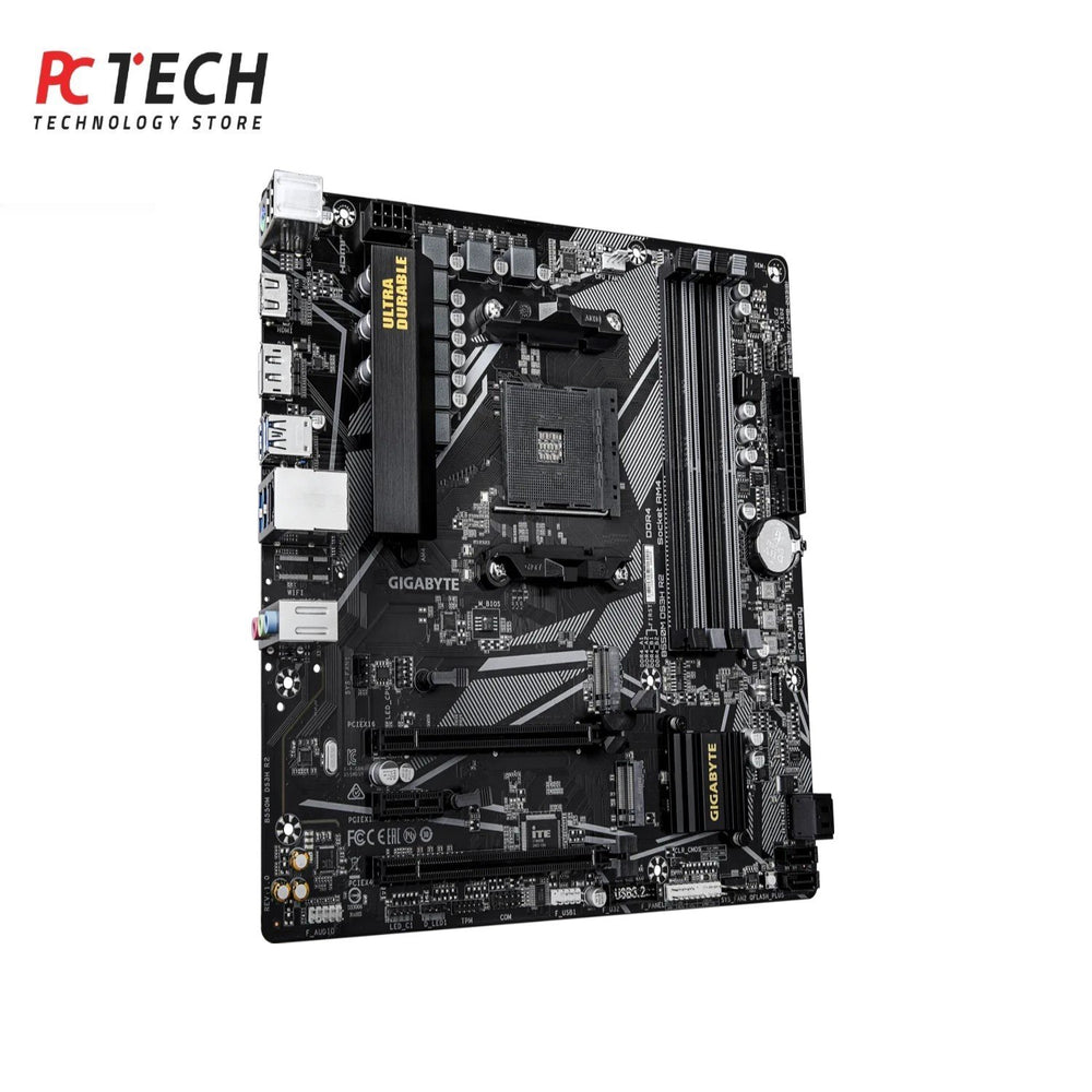 GIGABYTE B550M DS3H R2 AMD B550 Micro-ATX Motherboard