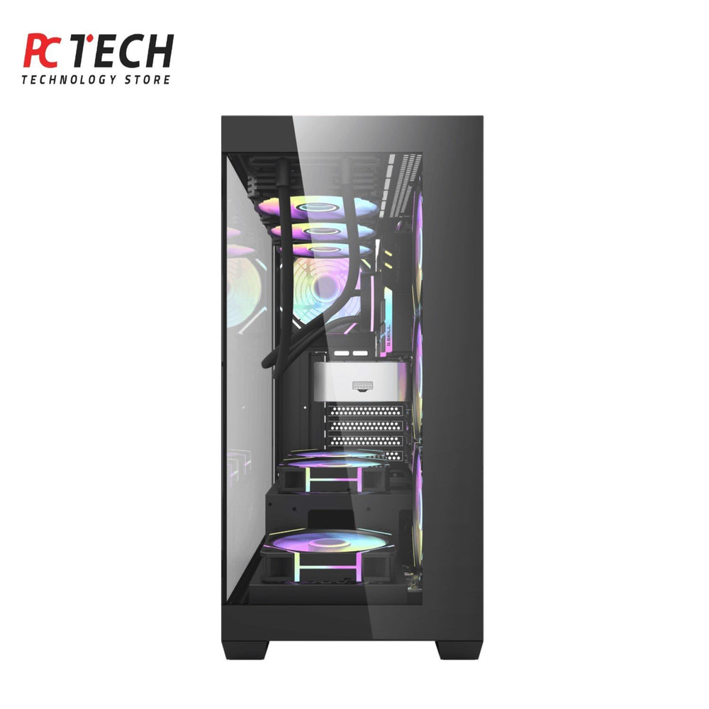 Darkflash DS900 Black Case with Aigo AT750 750W 80+ Bronze PSU