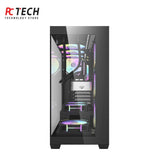 Darkflash DS900 Black Case with Aigo AT750 750W 80+ Bronze PSU