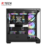 Darkflash DS900 Black Case with Aigo AT750 750W 80+ Bronze PSU