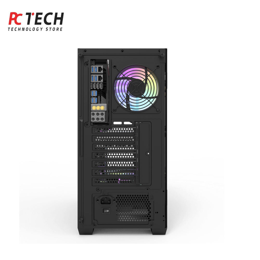 Darkflash DS900 Black Case with Aigo AT750 750W 80+ Bronze PSU