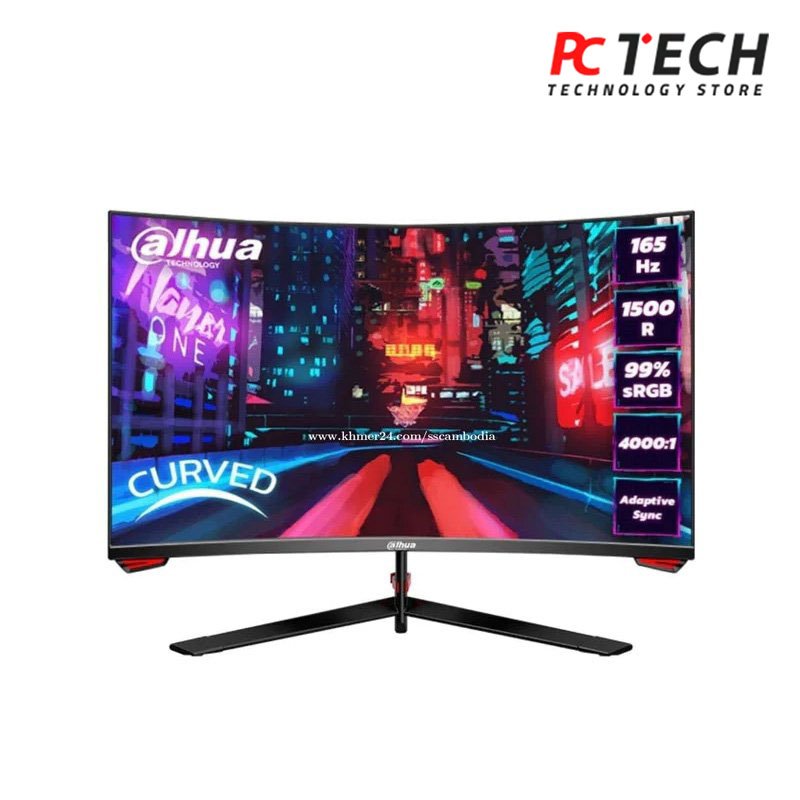 Dahua LM27-E230C 27″ FHD VA Gaming Monitor | 165Hz | 1ms
