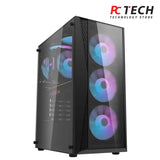 Darkflash DK352 PLUS ATX/MATX/ITX Gaming PC Case
