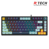 Fantech MK875 V2 RGB Mechanical Gaming Keyboard 81 Keys, Anti-Ghosting Keys, Type-c Wired