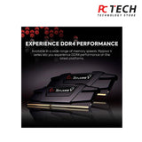 G.SKILL 32GB (2 x 16GB) Ripjaws V Series 288-Pin DDR4 Desktop Memory, SDRAM, DDR4 3200