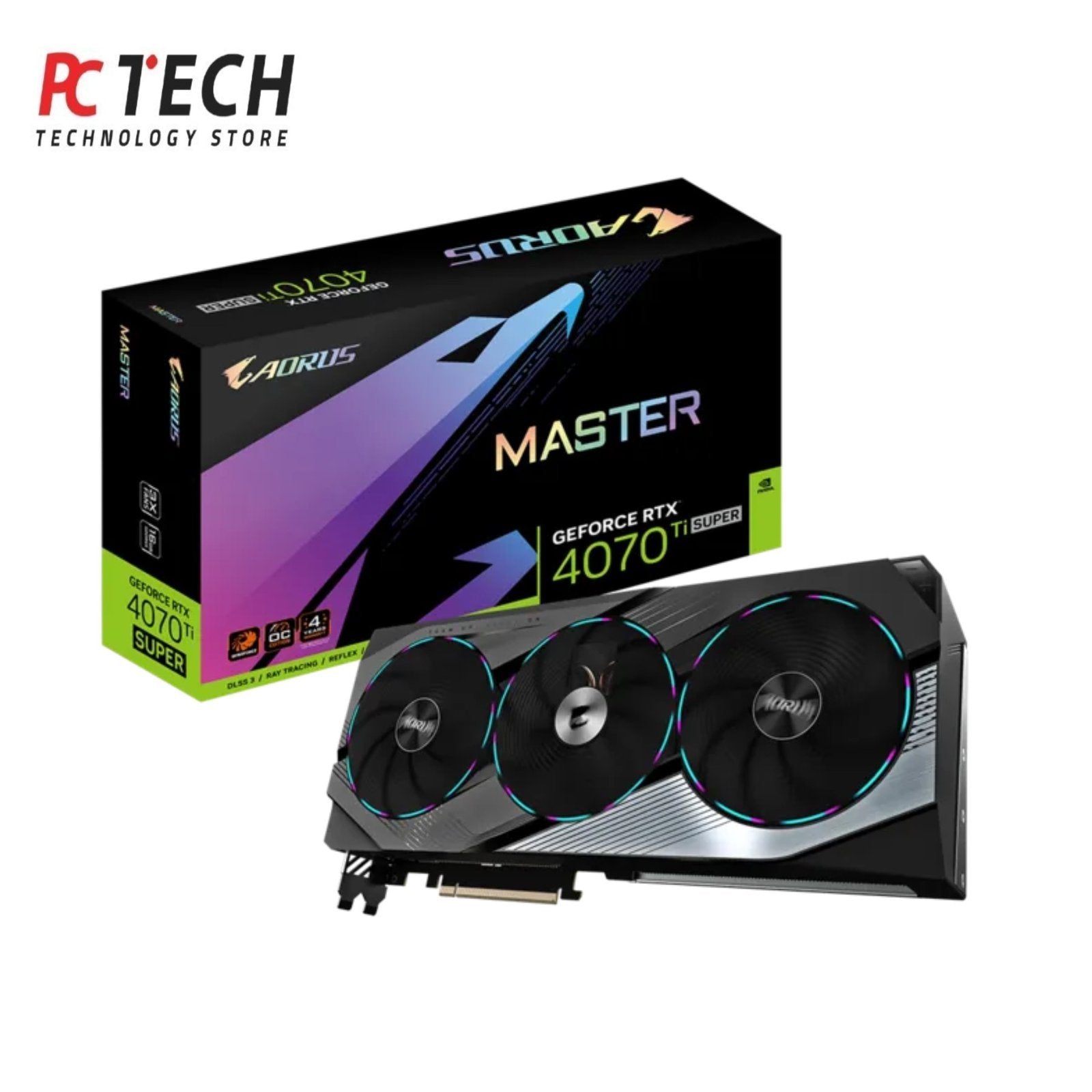 AORUS GeForce RTX 4070 Ti SUPER MASTER 16GB | Tray Version