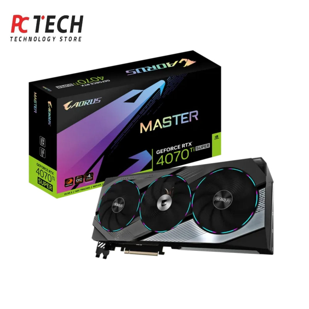 GIGABYTE AORUS MASTER RTX 4070 Ti SUPER 16GB – Box Version