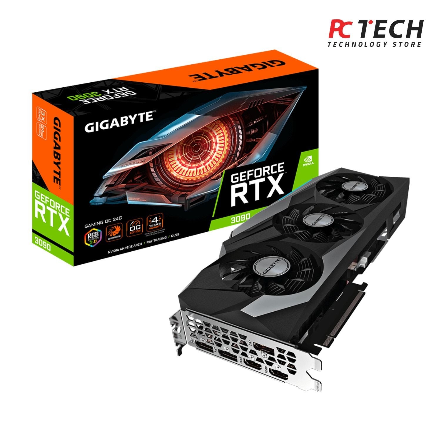 GIGABYTE GeForce RTX 3090 GAMING OC 24G GDDR6X - BOX Version