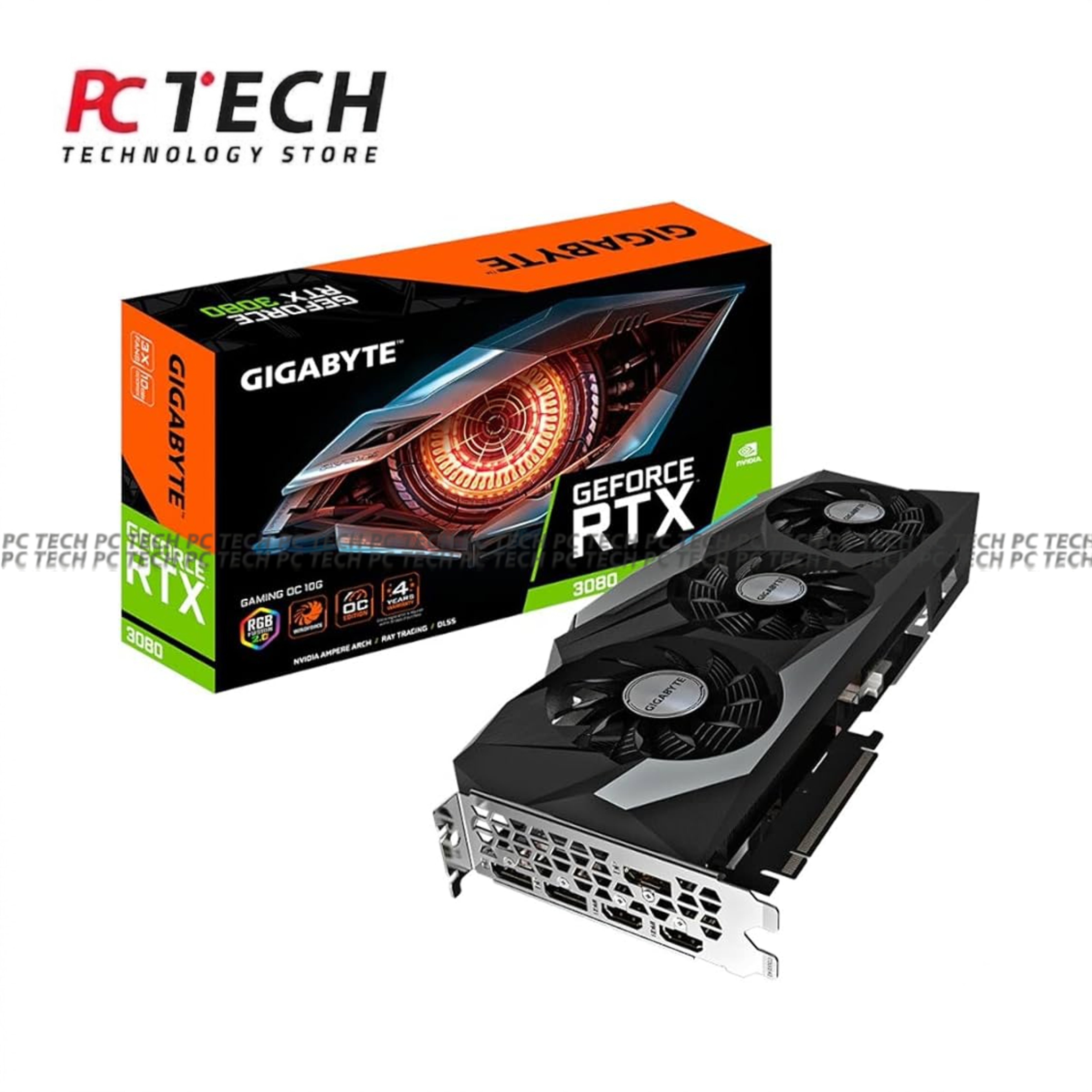 GIGABYTE GeForce RTX 3080 Gaming OC 10GB GDDR6X | Tray Version