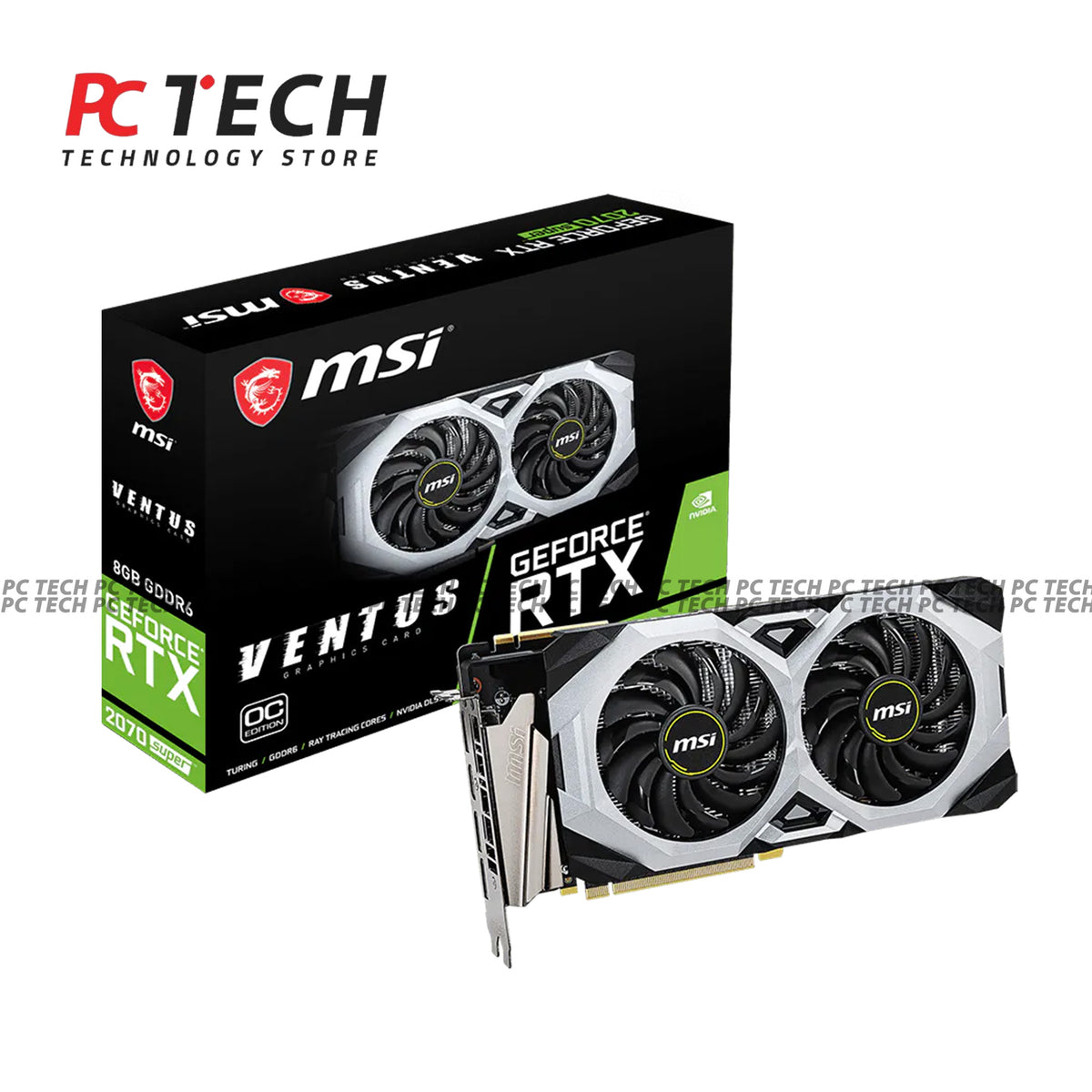 MSI GeForce RTX 2070 Super Ventus Graphics Card | 8GB GDDR6