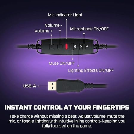 FANTECH HG31 CRUZE 7.1 USB Gaming Headset – Cinematic Surround Sound