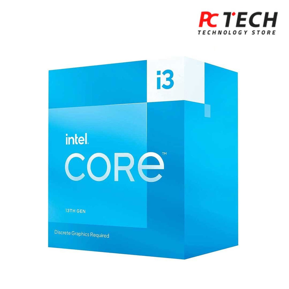 Intel Core i3-13100F Desktop Processor 4 cores 12MB Cache, up to 4.5 GHz