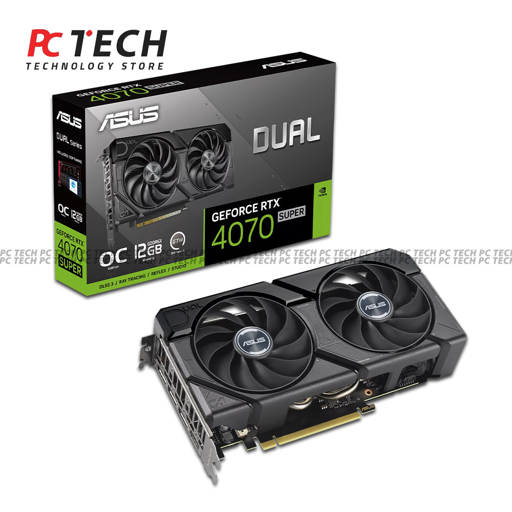 ASUS Dual EVO OC GeForce RTX 4070 SUPER 12GB Graphics Card | TRAY