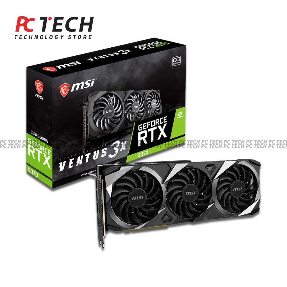 MSI Ventus 3X GeForce RTX 3070 8GB | Tray Version