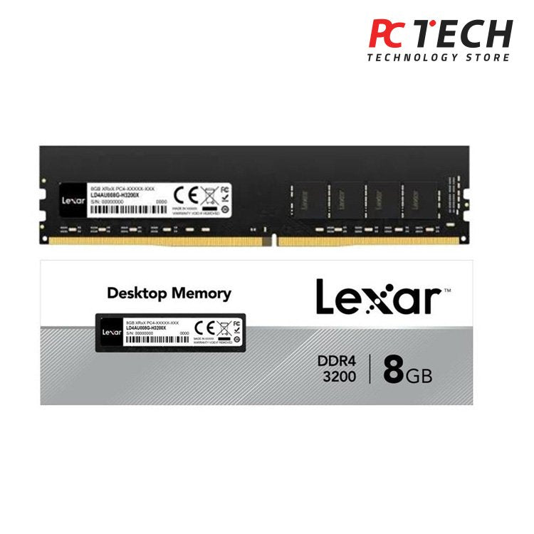 Lexar DDR4-3200Hz 8GB UDIMM Desktop Memory