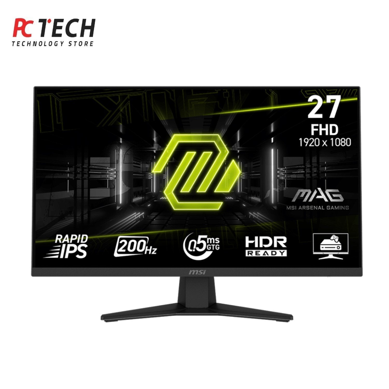 MSI MAG 274F 27" FHD Rapid IPS Gaming Monitor – 200Hz, 0.5ms