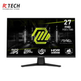MSI MAG 274F 27" FHD Rapid IPS Gaming Monitor – 200Hz, 0.5ms