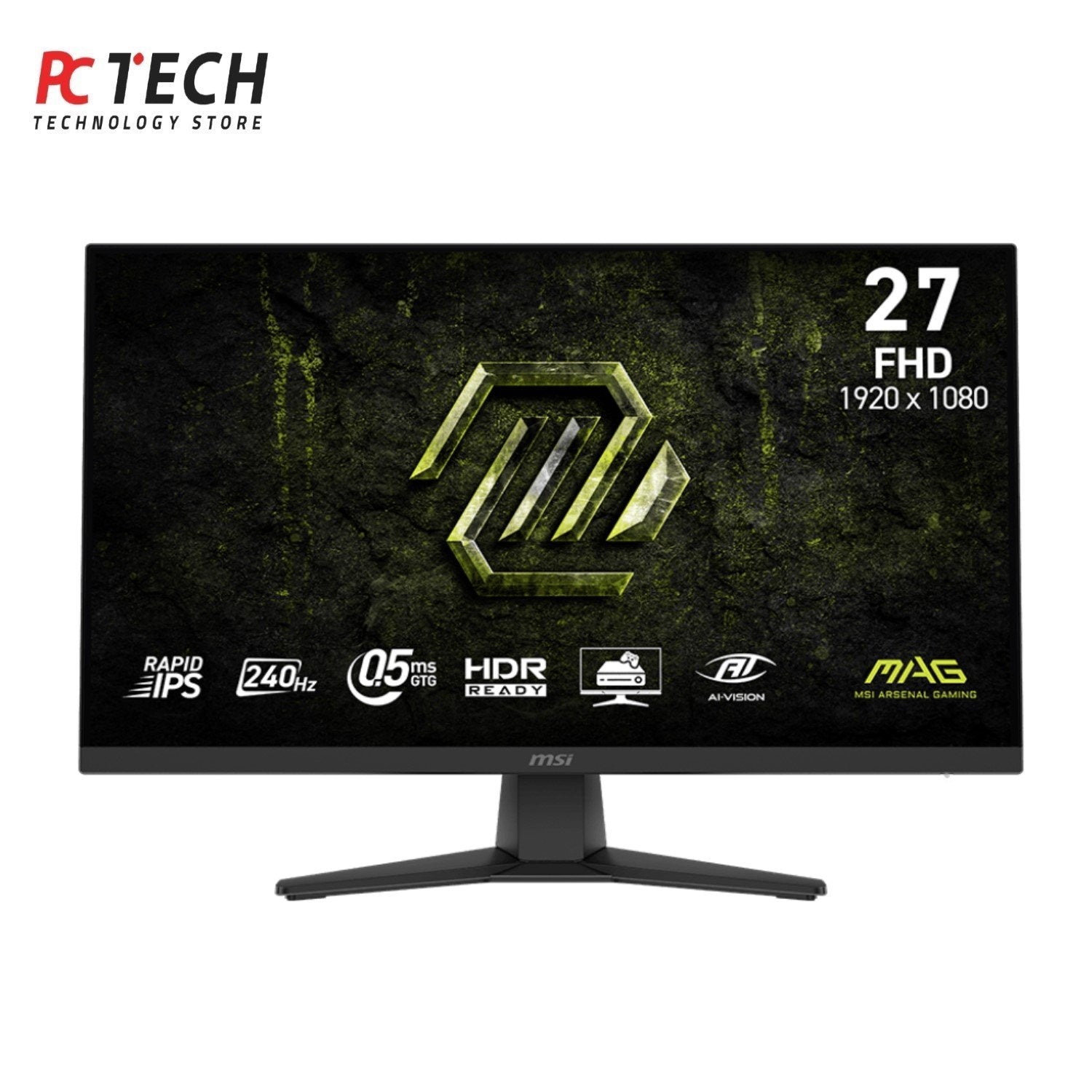MSI MAG 272F X24 27″ Rapid IPS Gaming Monitor – Full HD, 240Hz, 0.5ms
