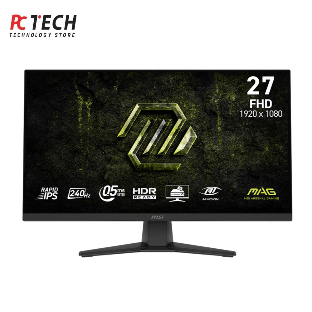 MSI MAG 272F X24 27″ Rapid IPS Gaming Monitor – Full HD, 240Hz, 0.5ms