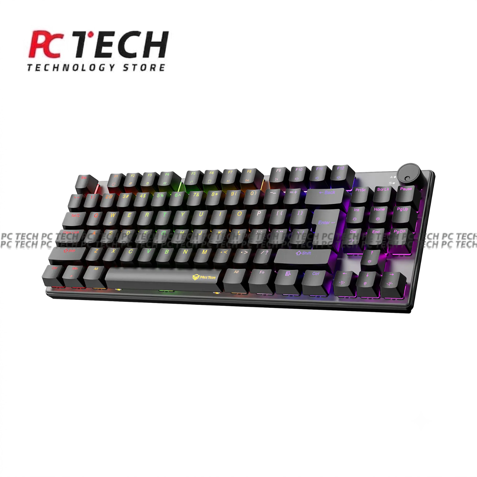 MEETION MK008 Pro 80% RGB Hot-Swap Mechanical Keyboard Red Switch